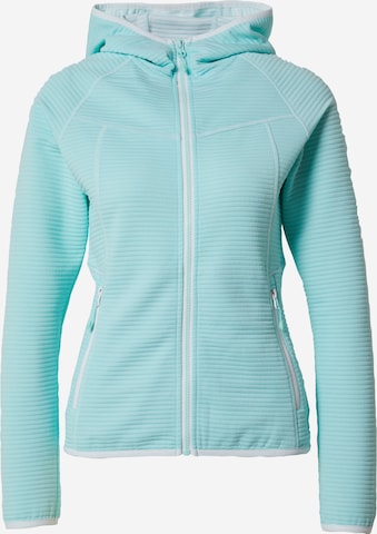 ICEPEAK Functionele fleece jas in Blauw: voorkant