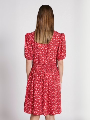 NORR - Vestido ' Sabby ' en rojo: atrás