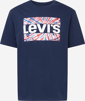 T-Shirt 'Relaxed Fit Tee' LEVI'S ® en bleu : devant
