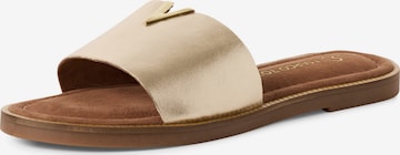 Mule MARCO TOZZI en or : devant