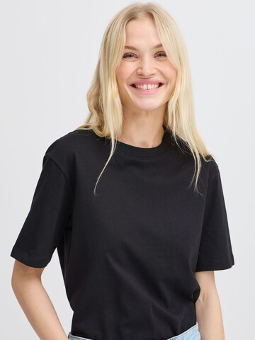 b.young - Camisa ' BYTROLO CREW NECK TSHIRT - ' em preto