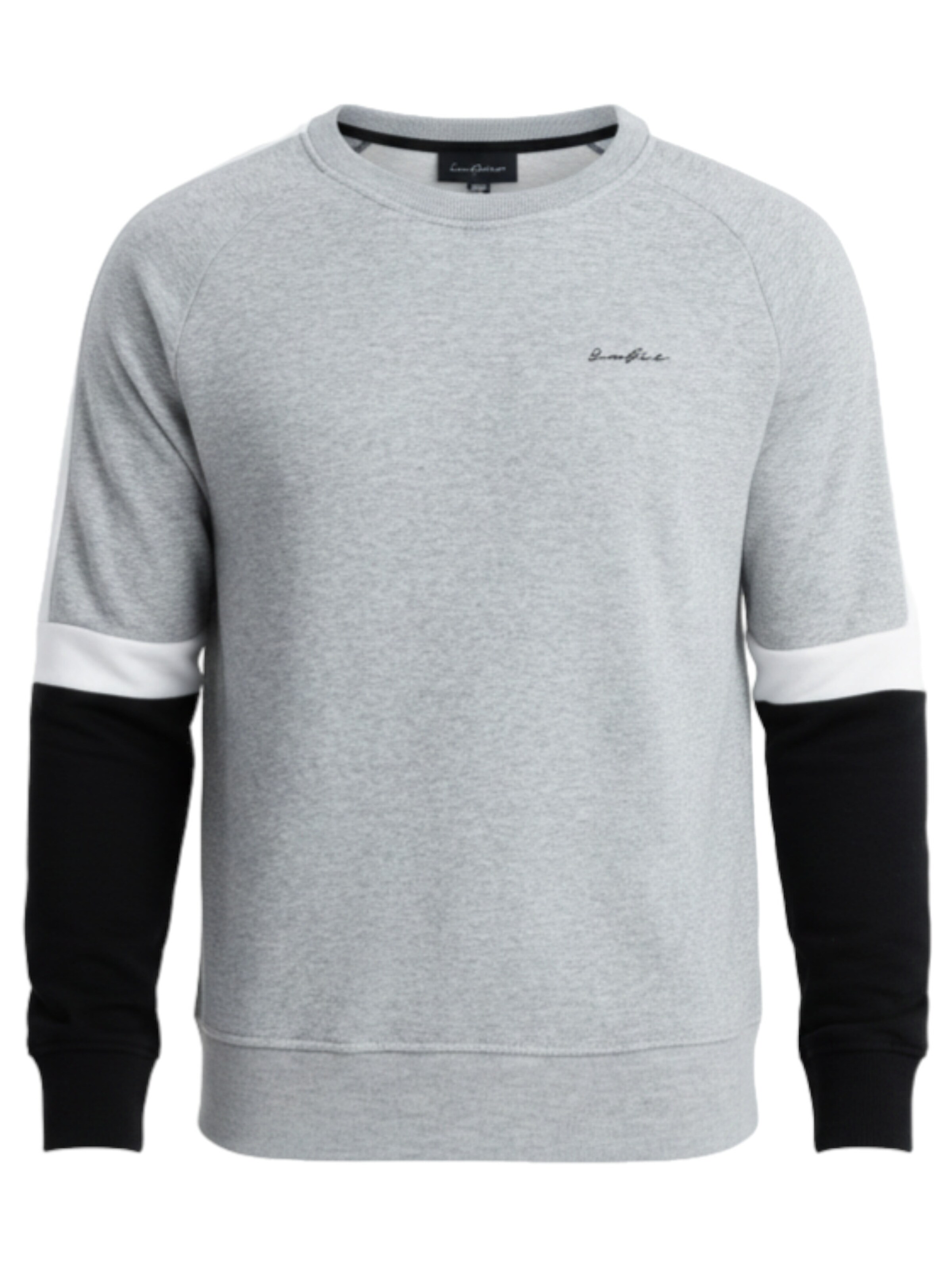 Ombre Sweatshirt 'OM-SSNZ-22FW-003' in Grey: front