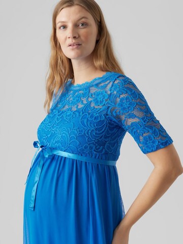 MAMALICIOUS Kleid 'Mivana' in Blau