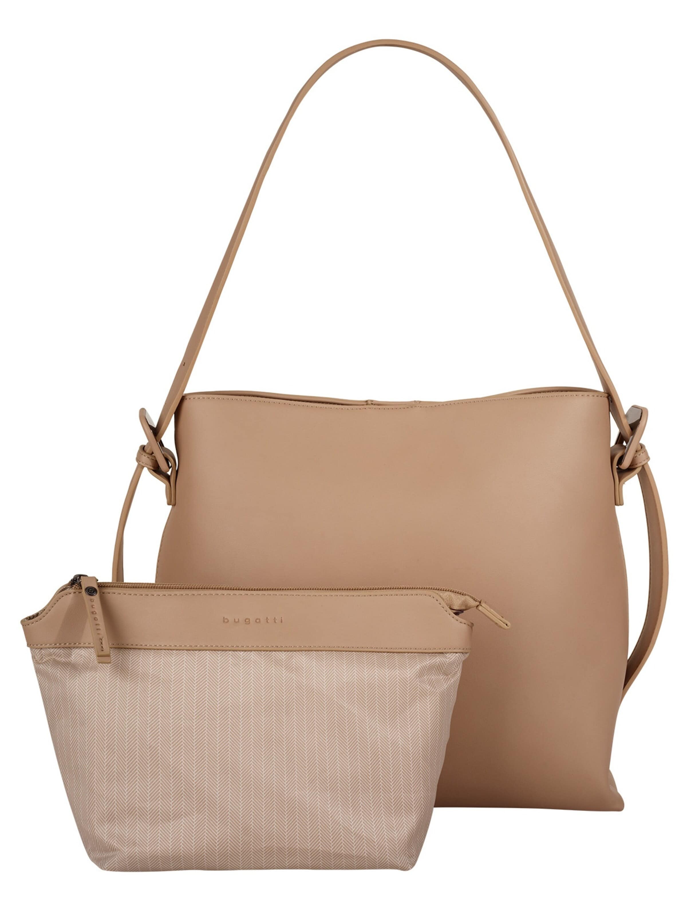 bugatti Umhängetasche 'LUNA'‌‌‌‌‌‌‌ in Beige: Vorderseite