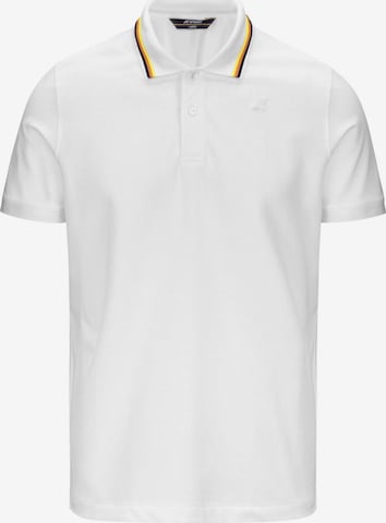 K-Way Shirt 'JUD PIQUE SLIM' in Weiß: Vorderseite
