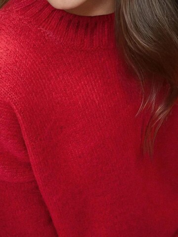 Pull-over oversize Hiccup en rouge