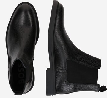 BOSS Chelsea Boots 'Calev_Cheb_gr' in Schwarz