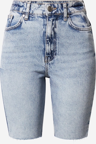 Coupe slim Jean River Island en bleu : devant