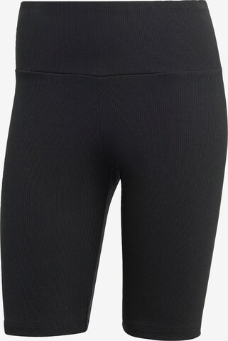 Skinny Pantalon 'Adicolor Essentials' ADIDAS ORIGINALS en noir : devant