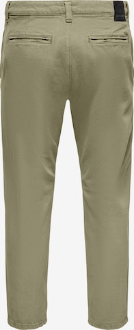 Only & Sons Slim fit Chino Pants 'Avi' in Grey
