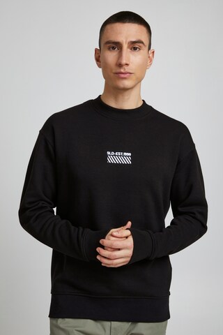 !Solid Sweater 'SDRubio' in Black: front