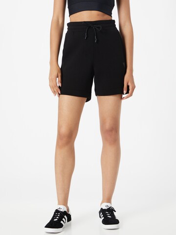 GUESS Normální Sportovní kalhoty 'ELLY' – černá: přední strana