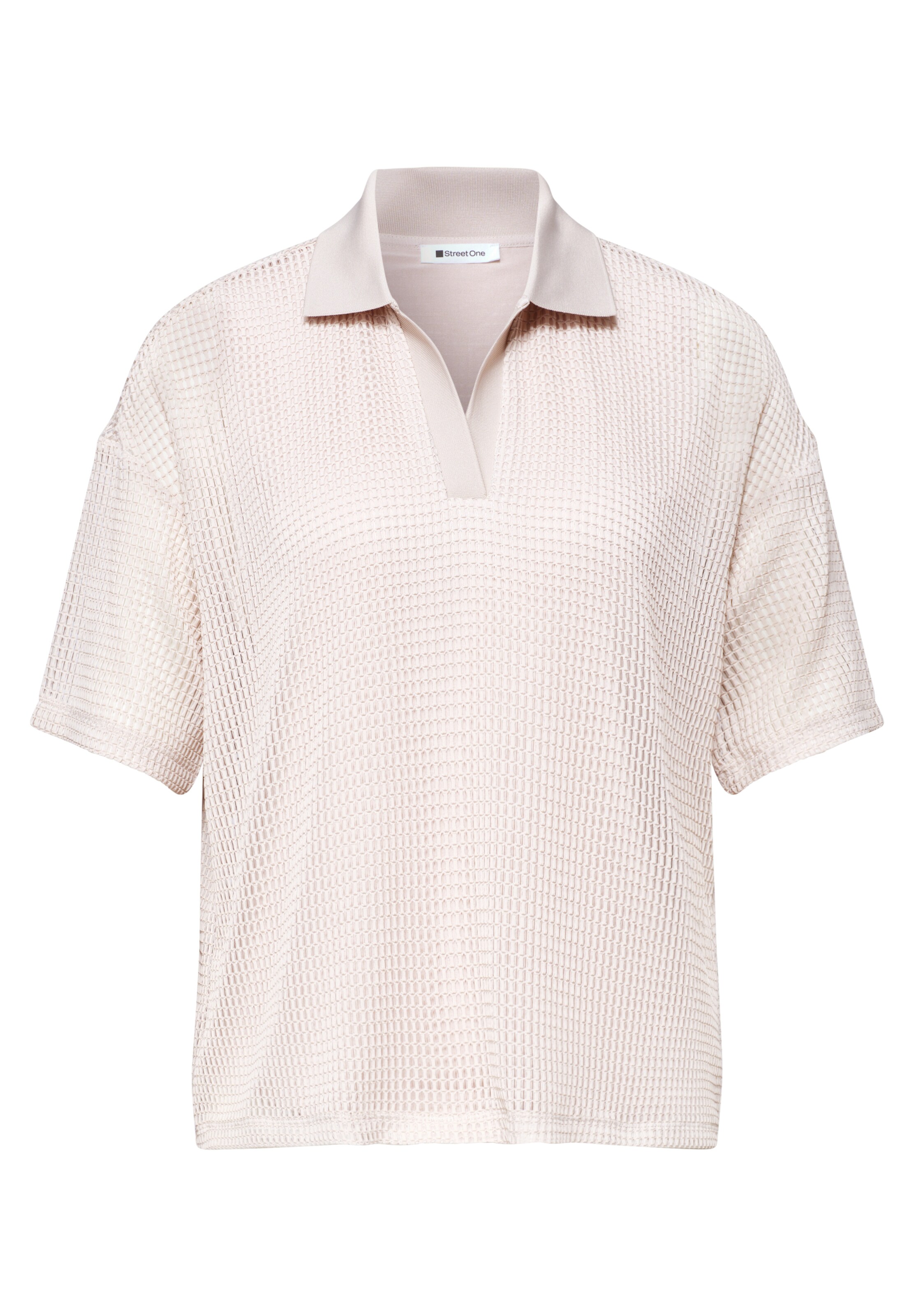 STREET ONE Blouse in Beige: front