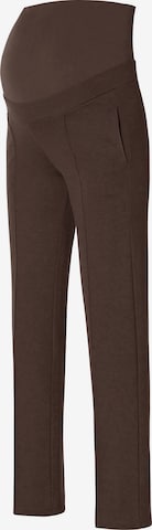 Regular Pantalon à plis 'Eili' Noppies en marron : devant