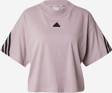 ADIDAS SPORTSWEARTehnička sportska majica 'Future Icons' - ljubičasta boja: prednji dio