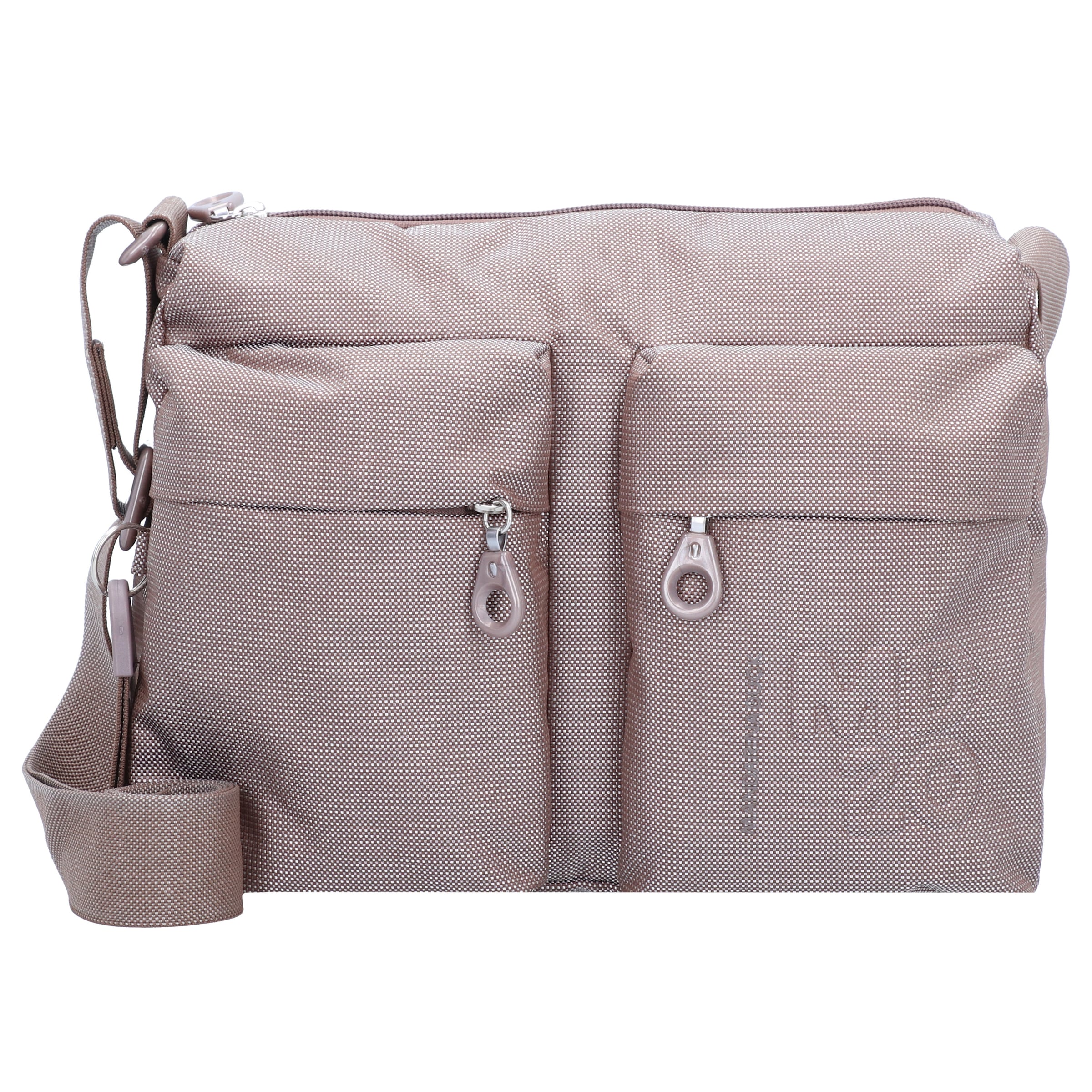 MANDARINA DUCK Crossbody Bag in Beige: front