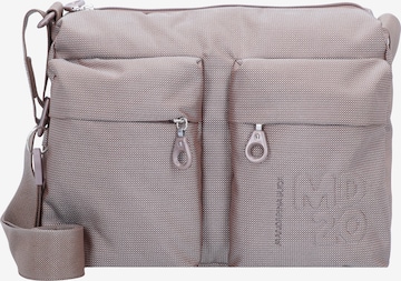 Sac à bandoulière MANDARINA DUCK en beige : devant