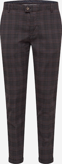 Pantaloni eleganți 'Ercan' Redefined Rebel pe maro / gri închis / negru, Vizualizare produs