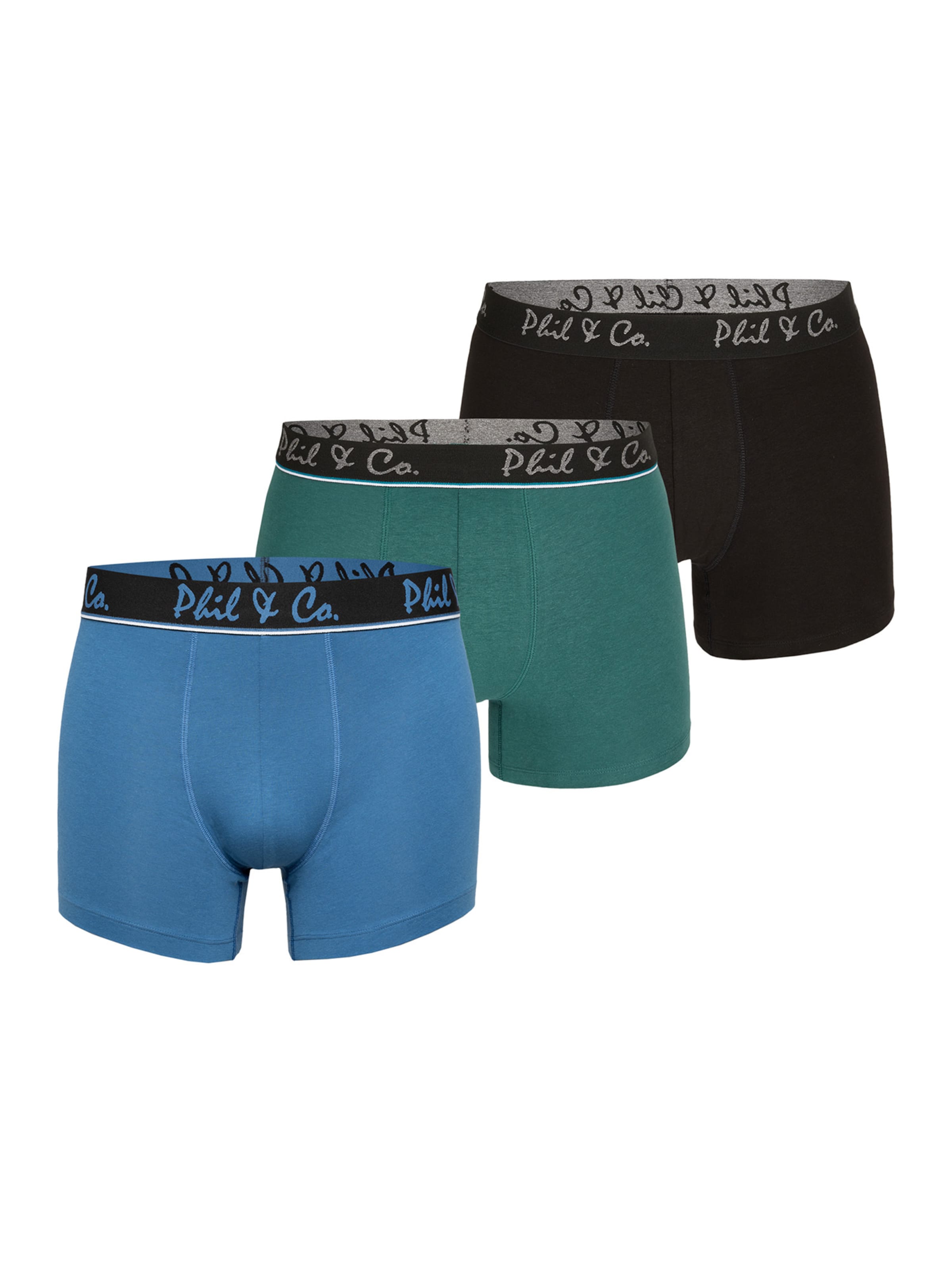 Boxers ' Jersey Core ' Phil & Co. Berlin en bleu : devant