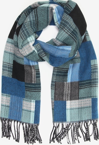 COLLEZIONE ALESSANDRO Scarf 'Claire' in Blue: front