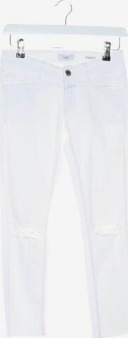 Closed Jeans in 25 in White: front
