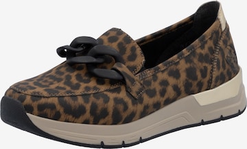 Rieker Slip-ons in Brown: front