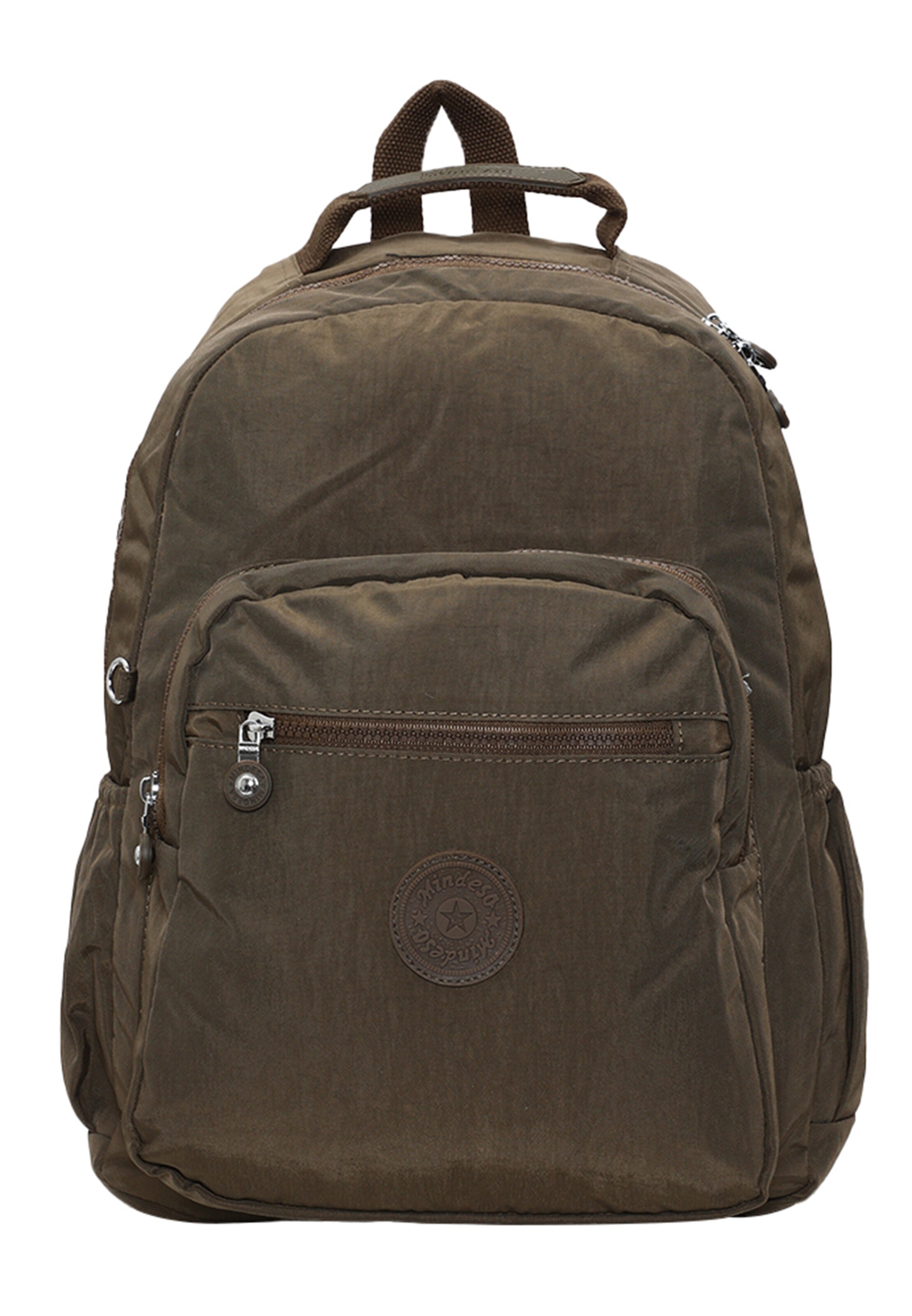 Mindesa - Mochila em castanho: frente