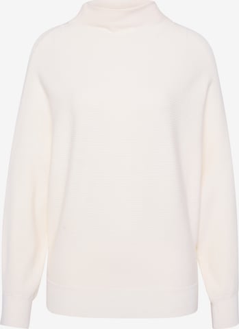 zero Sweater in White: front