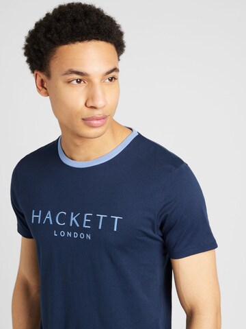 Tricou 'HERITAGE CLASSIC' de la Hackett London pe albastru