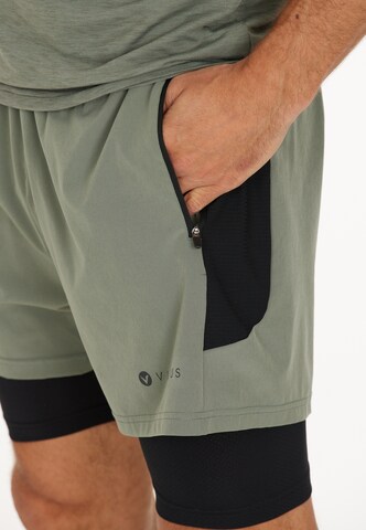 Virtus Regular Workout Pants 'Dylan' in Green