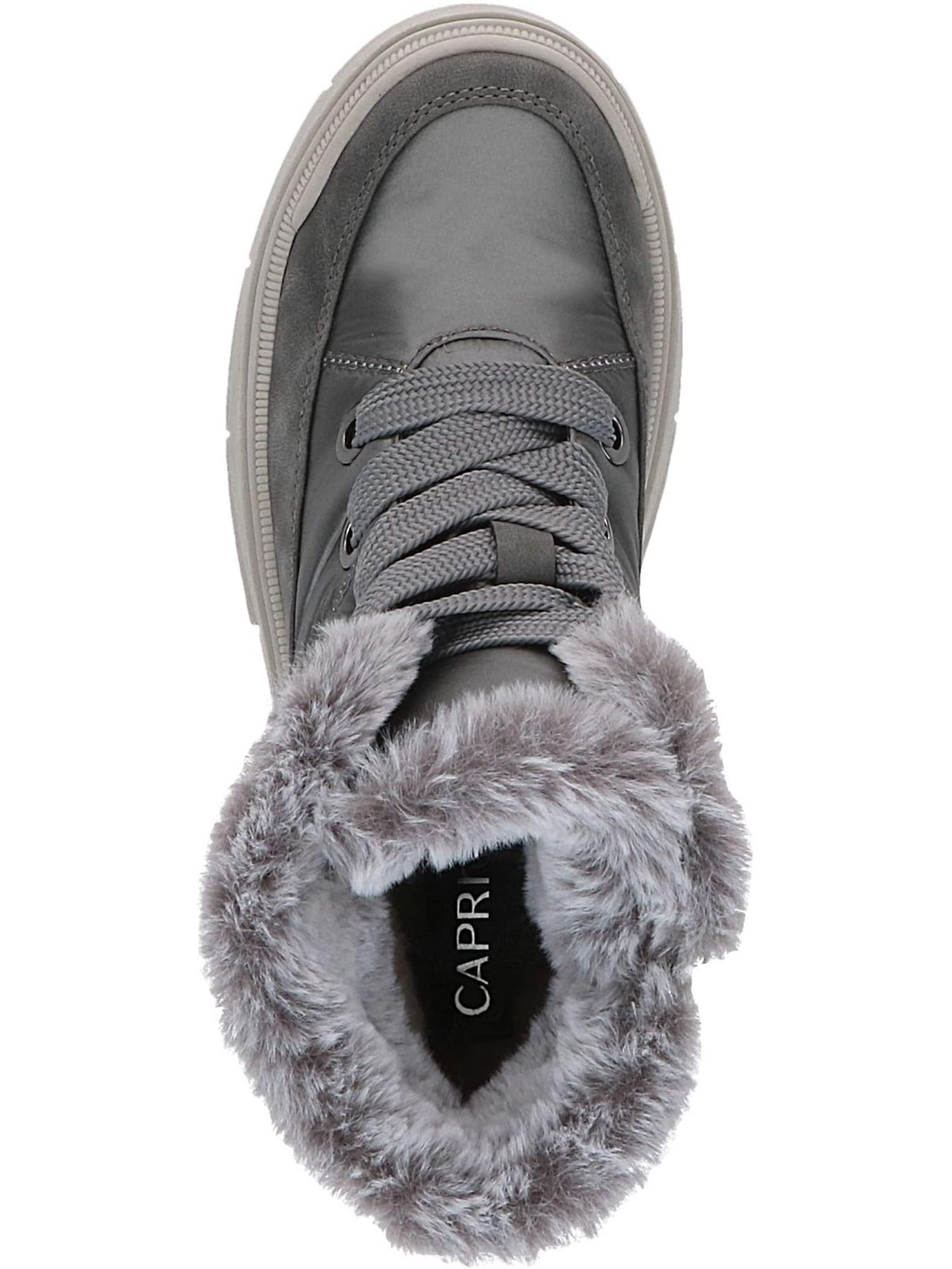 CAPRICE Lace-up bootie in Grey