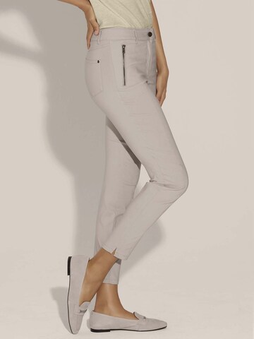 MADELEINE Skinny Broek in Beige