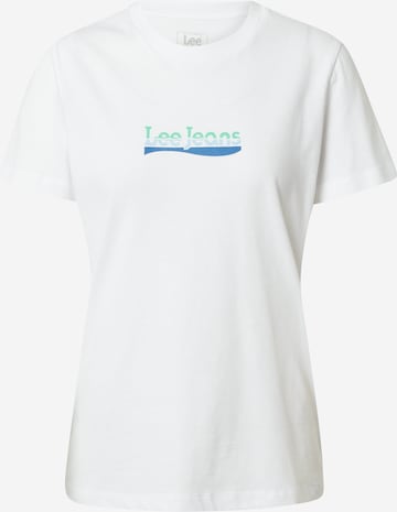 Lee Тениска в бяло: отпред