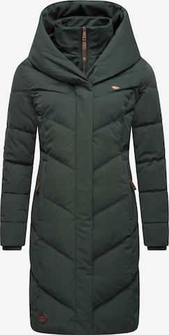 Manteau d’hiver 'Natalka' Ragwear en vert : devant