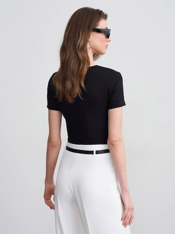 Dilvin Shirt 'T-Shirts' in Black