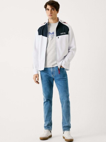 Red Bull Racing x Pepe Jeans Sweat jacket 'Red Bull Racing x Pepe Jeans' in White