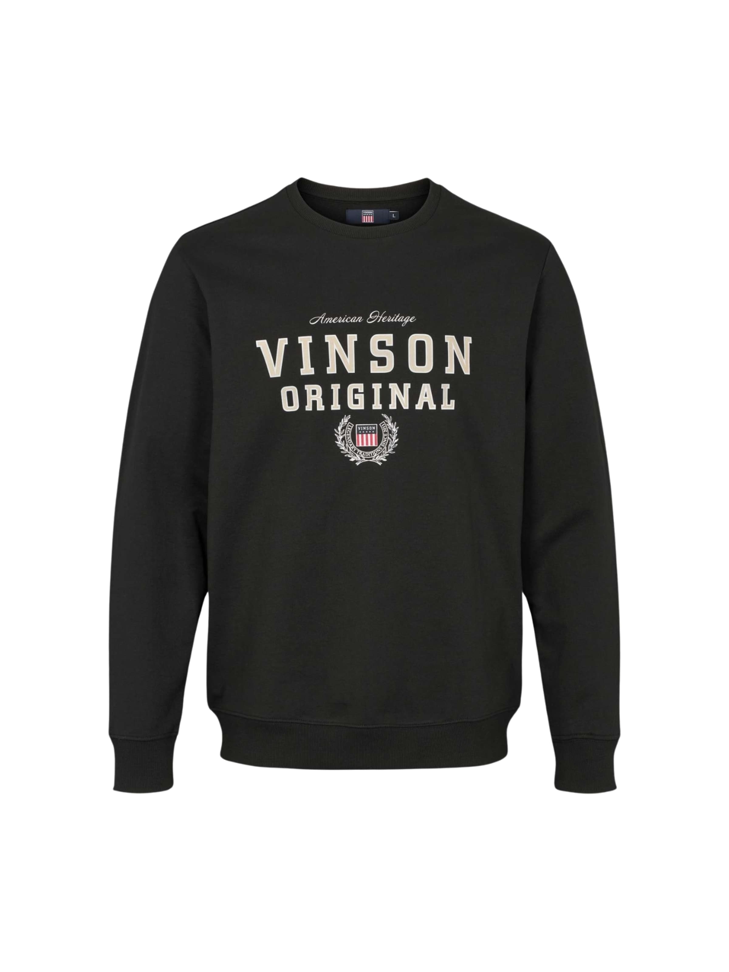 Pullover 'Randy' di VINSON in nero: frontale