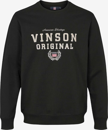 VINSON Neulepaita 'Randy' värissä musta: etupuoli