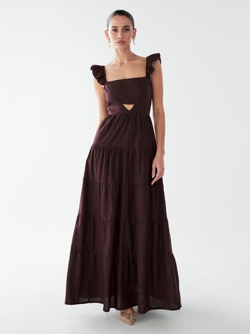BWLDR Summer dress 'Elsi' in Brown