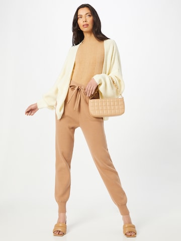 Missguided Knit Cardigan in Beige