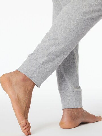 Pantalon de pyjama ' Mix + Relax ' SCHIESSER en gris