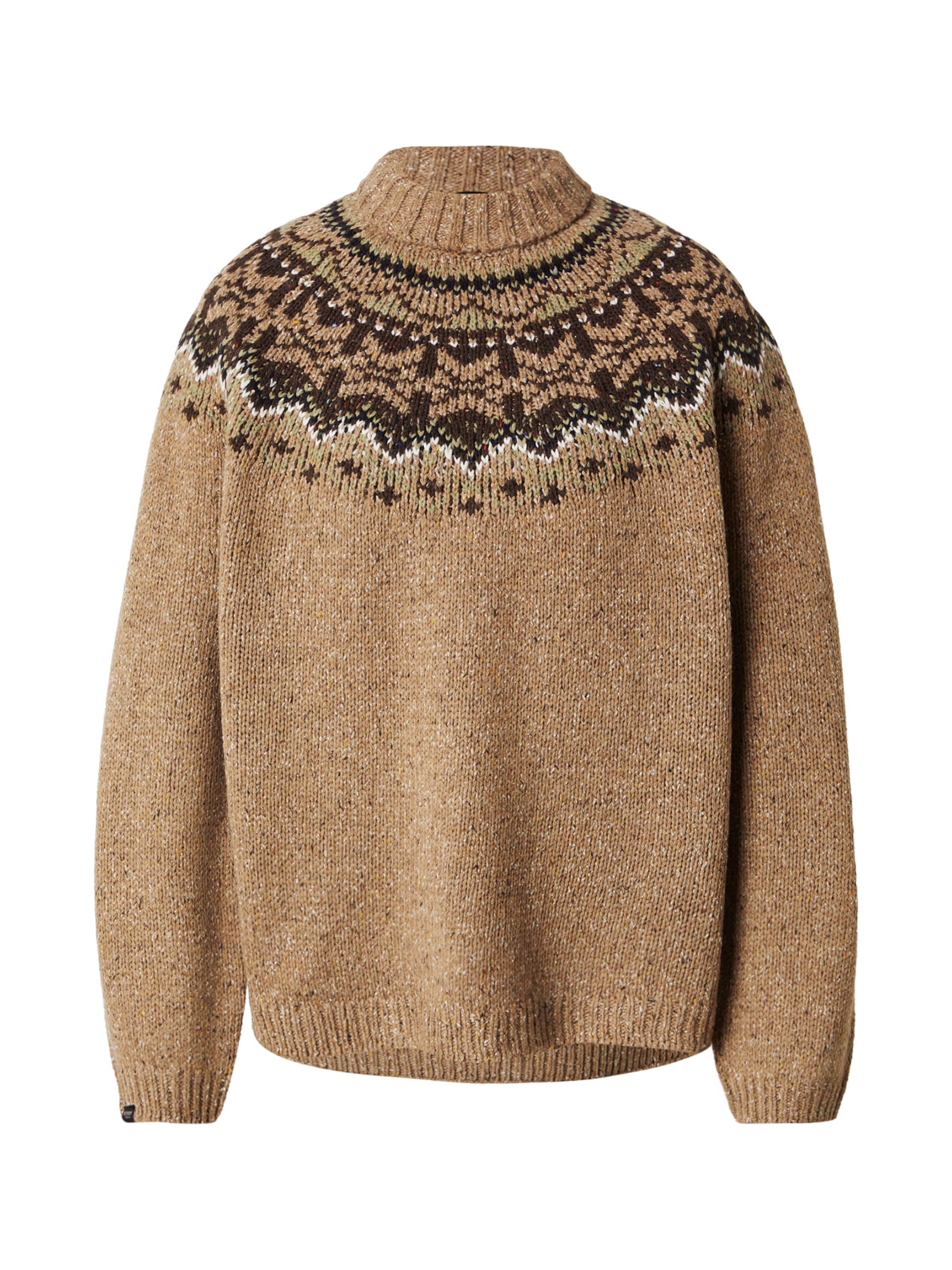 Superdry - Jersey en marrón: frente