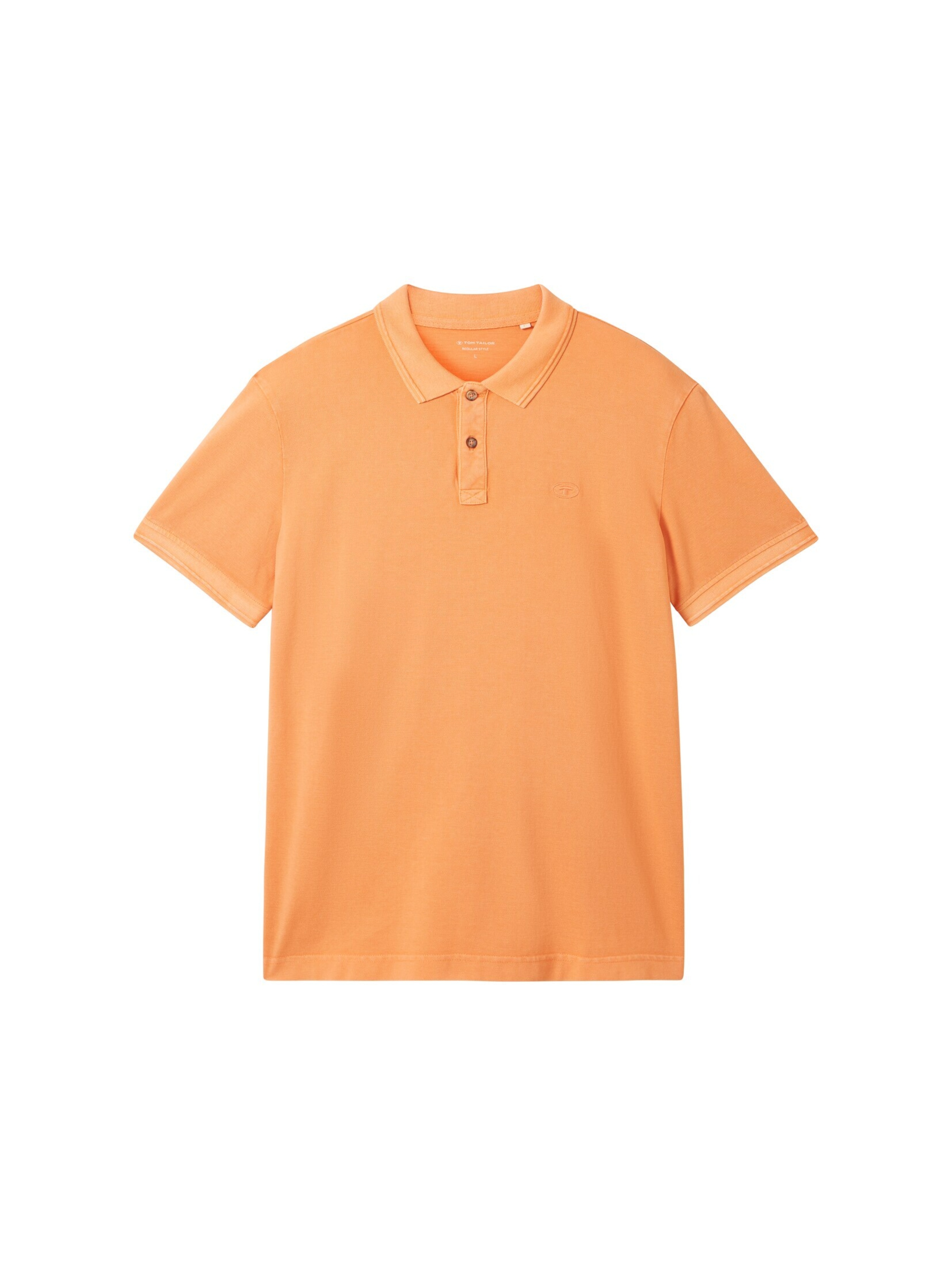 TOM TAILOR Shirt in Oranje: voorkant