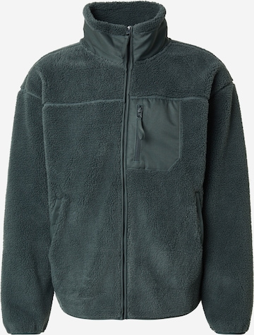 ABOUT YOU Fleecetakki 'Diego' värissä vihreä: etupuoli