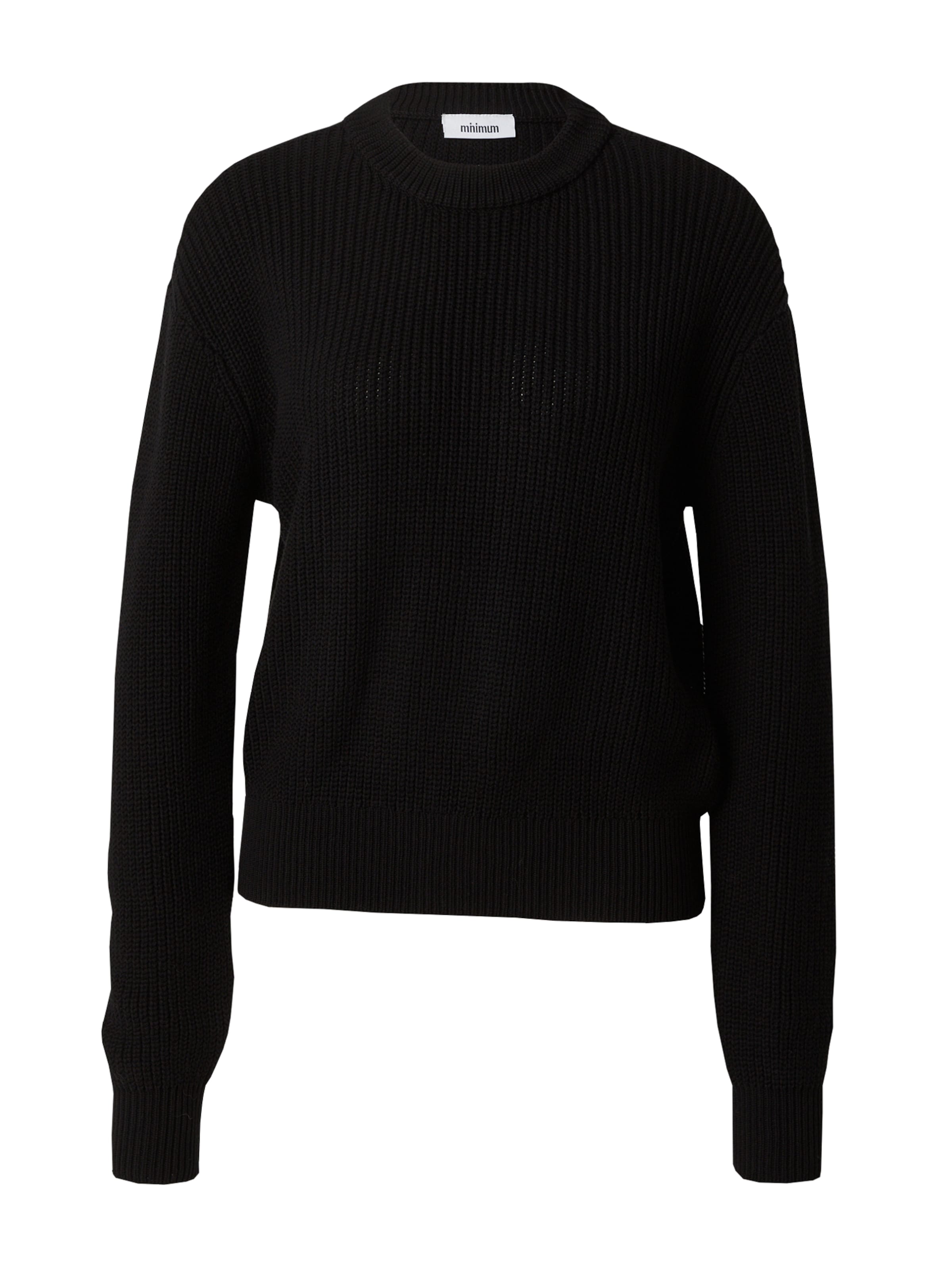 minimum Pullover 'MIKALA' i sort: forside