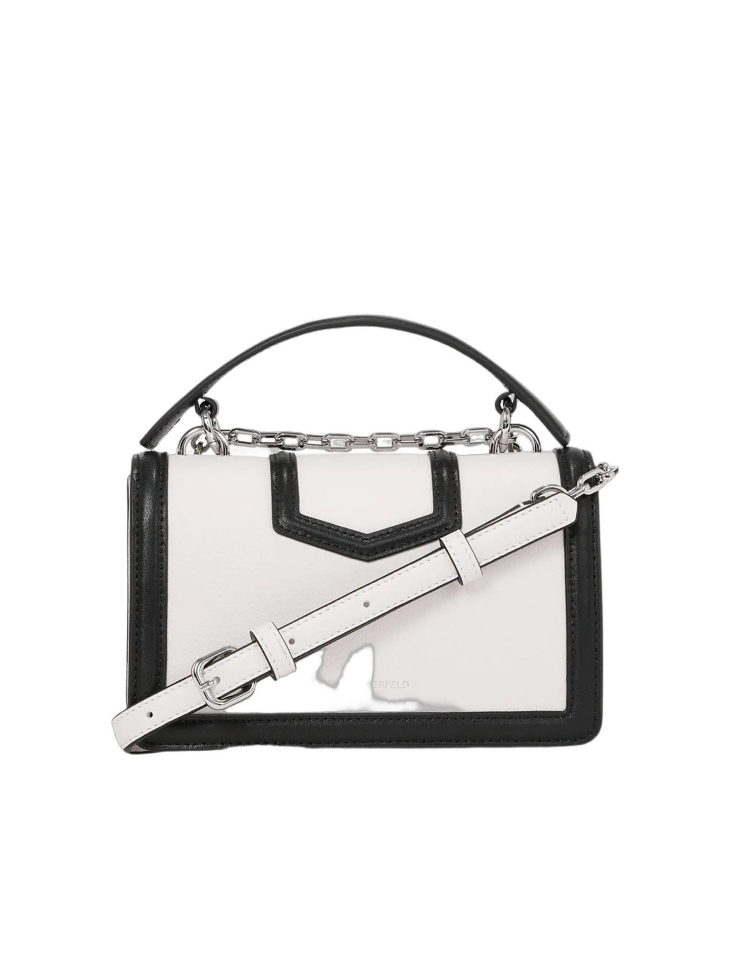 Karl Lagerfeld Umhängetasche 'Essentials'‌‌‌‌‌‌‌‌‌ in Schwarz