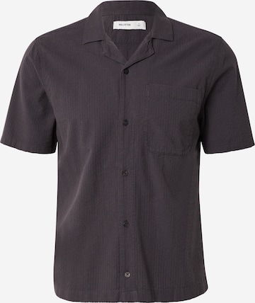 Coupe regular Chemise HOLLISTER en gris : devant