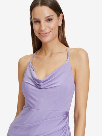 Vera Mont Evening Dress in Purple