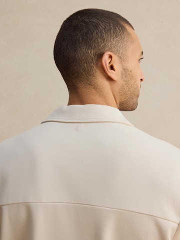 DAN FOX APPAREL Collegepaita 'Bruno' värissä valkoinen