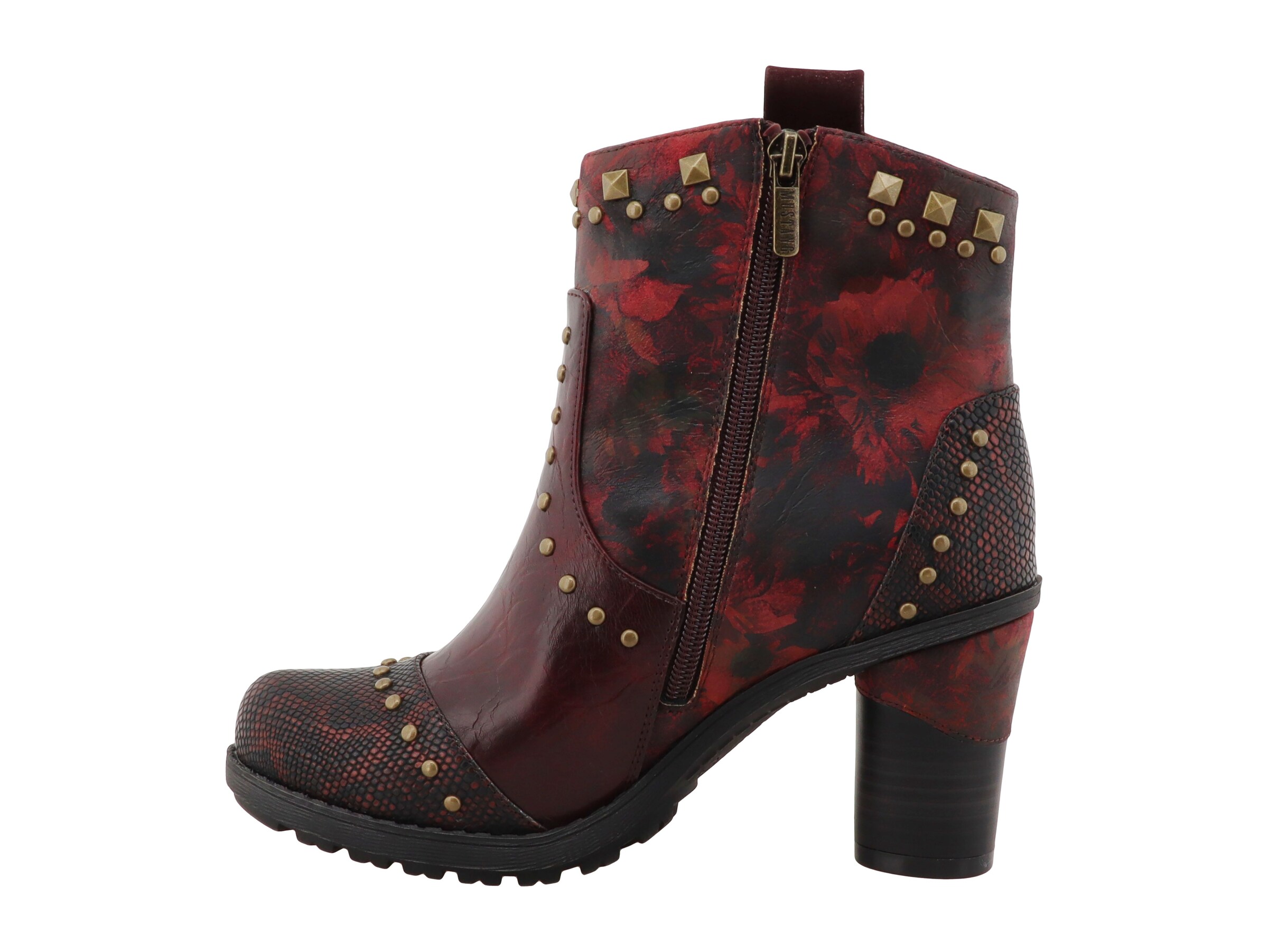 MUSTANG Stiefel in Rot: Vorderseite
